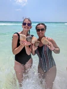 Finding Shells in Panama City Beach