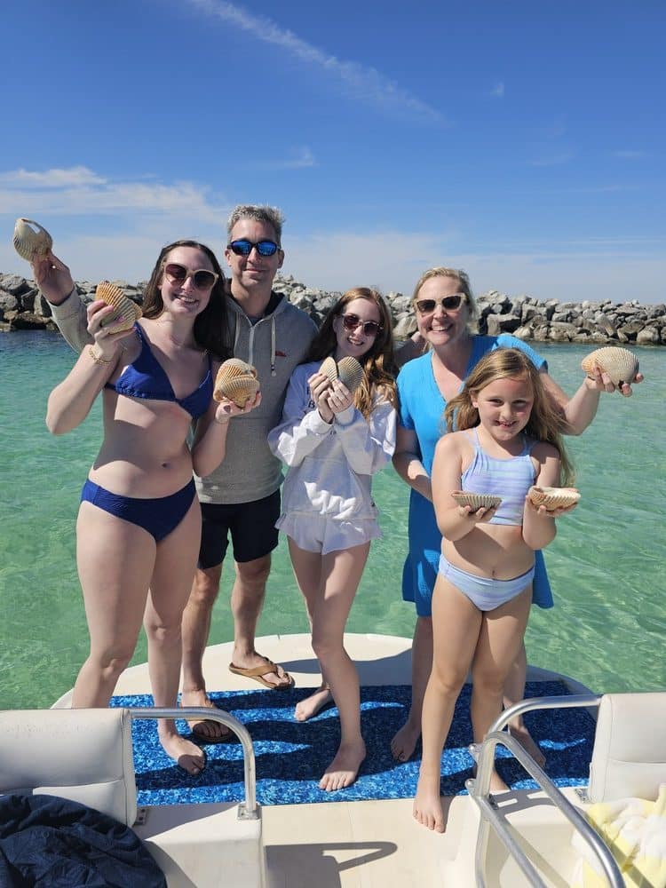 Finding Shells in Panama City Beach