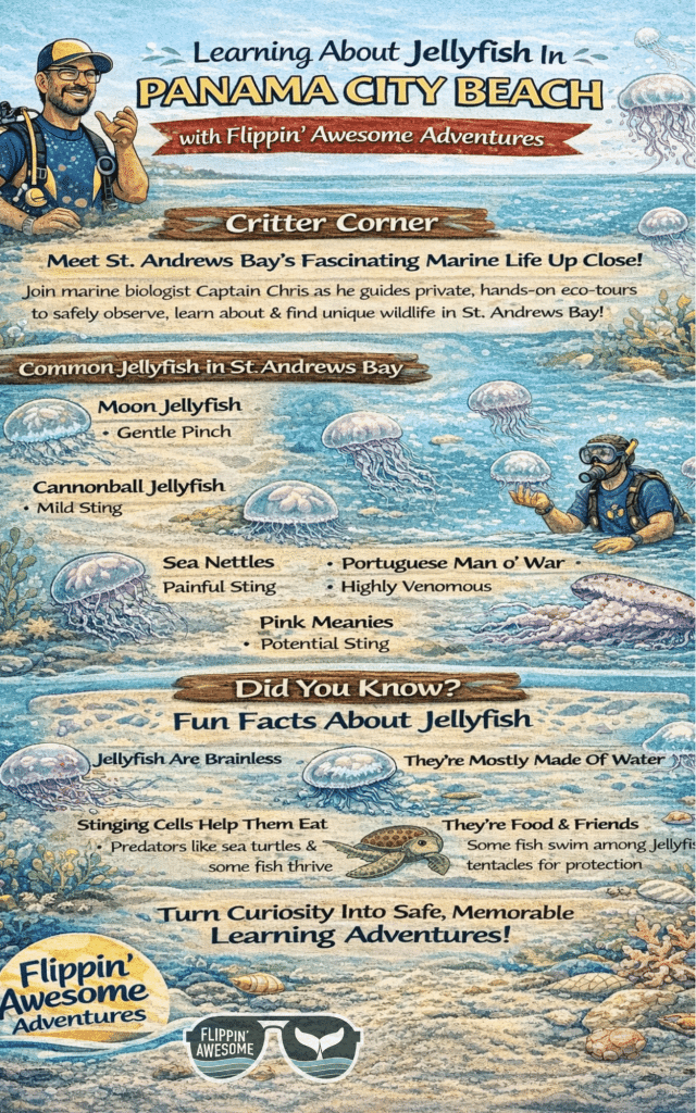 Where to see Jellyfish in Panama City Beach Florida